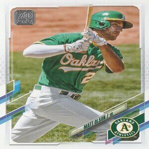 Matt Olson - 2021 Topps 70th Anniversary Series 1 MLB Card